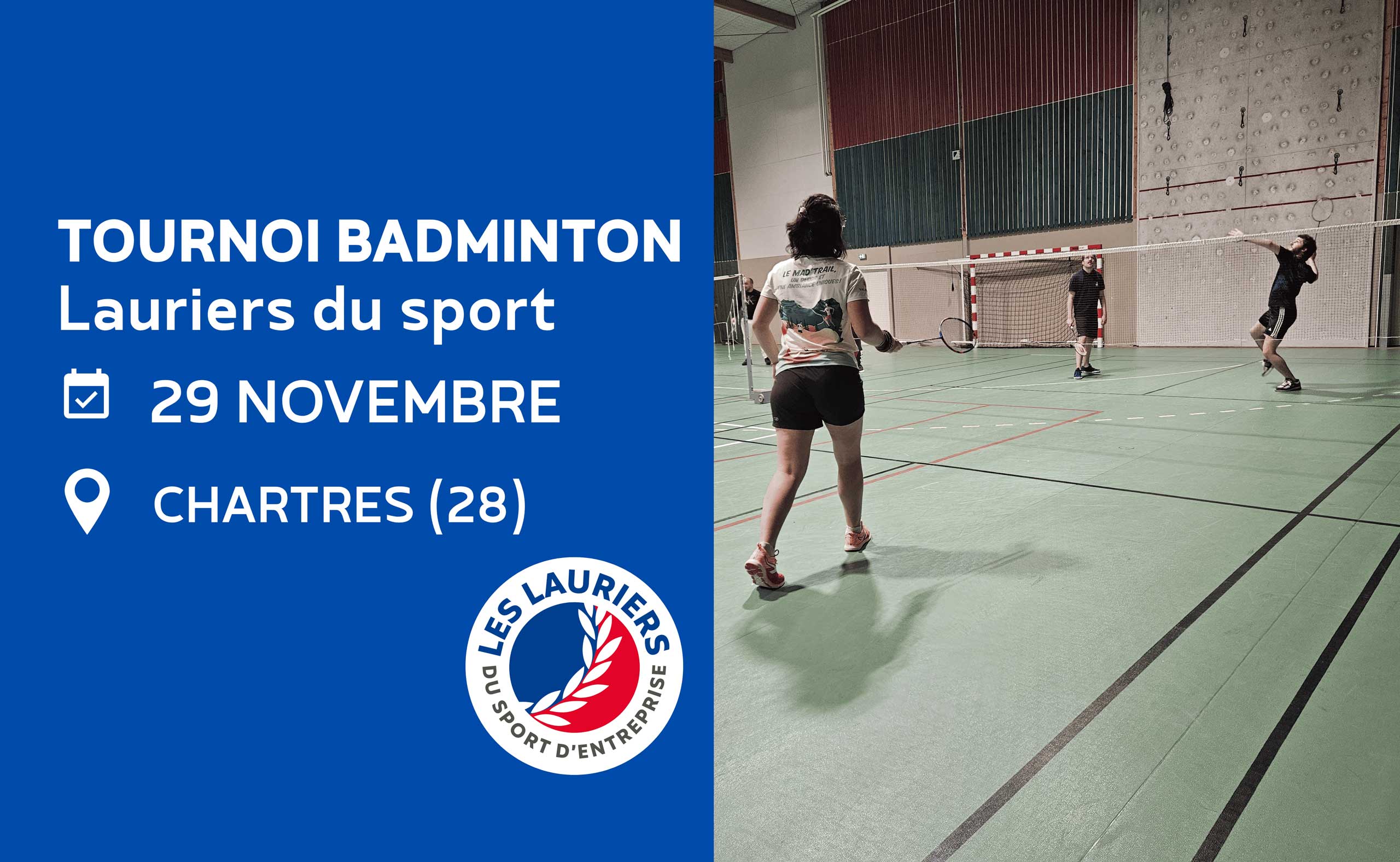 Lauriers du Sport Badminton Chartres