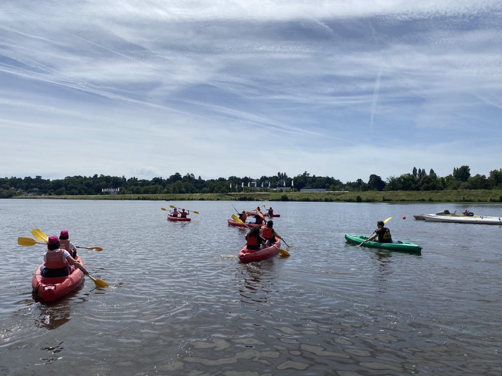 Canoë lors du séminaire de l'APST37